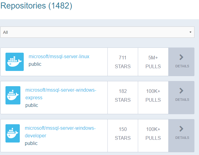 Mssql docker image stats